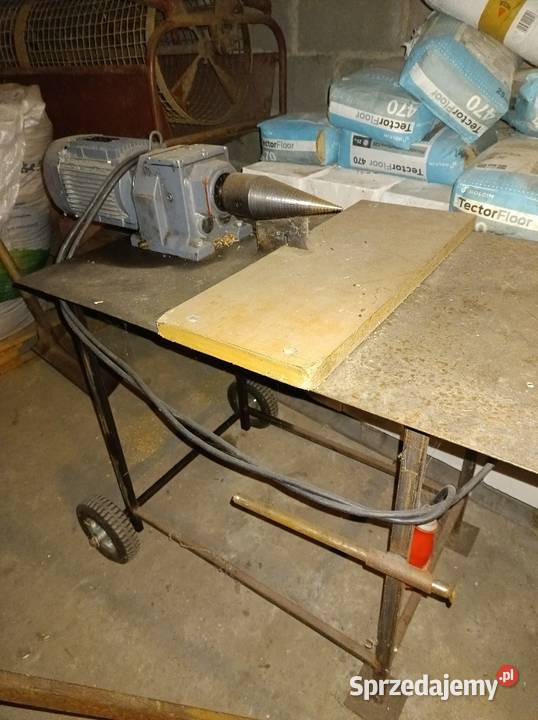 Łuparka świdrowa do drewna na przekładni mazowieckie Nowe Kucice