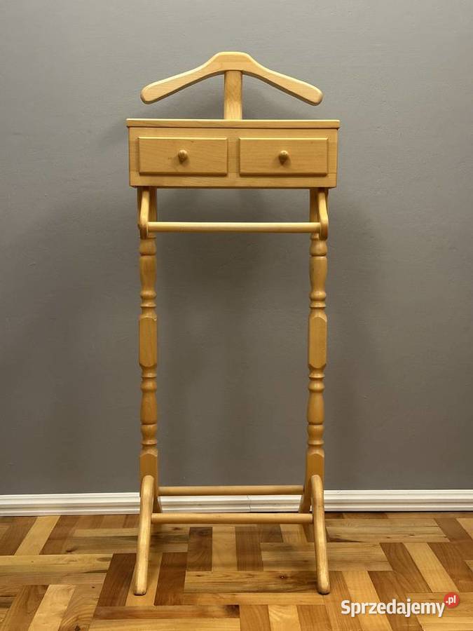 Stojak na ubrania wieszak kamerdyner z litego Ropczyce