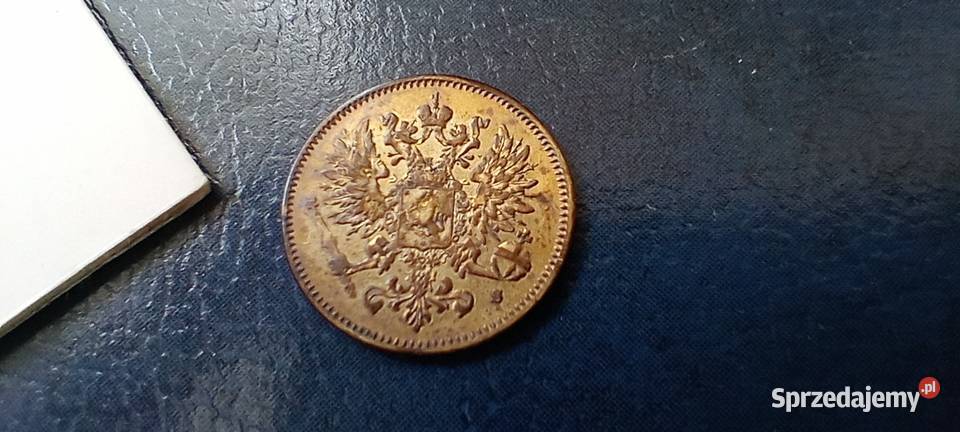 Stare monety 25 pennia 1917 odmiana 2 Lesko
