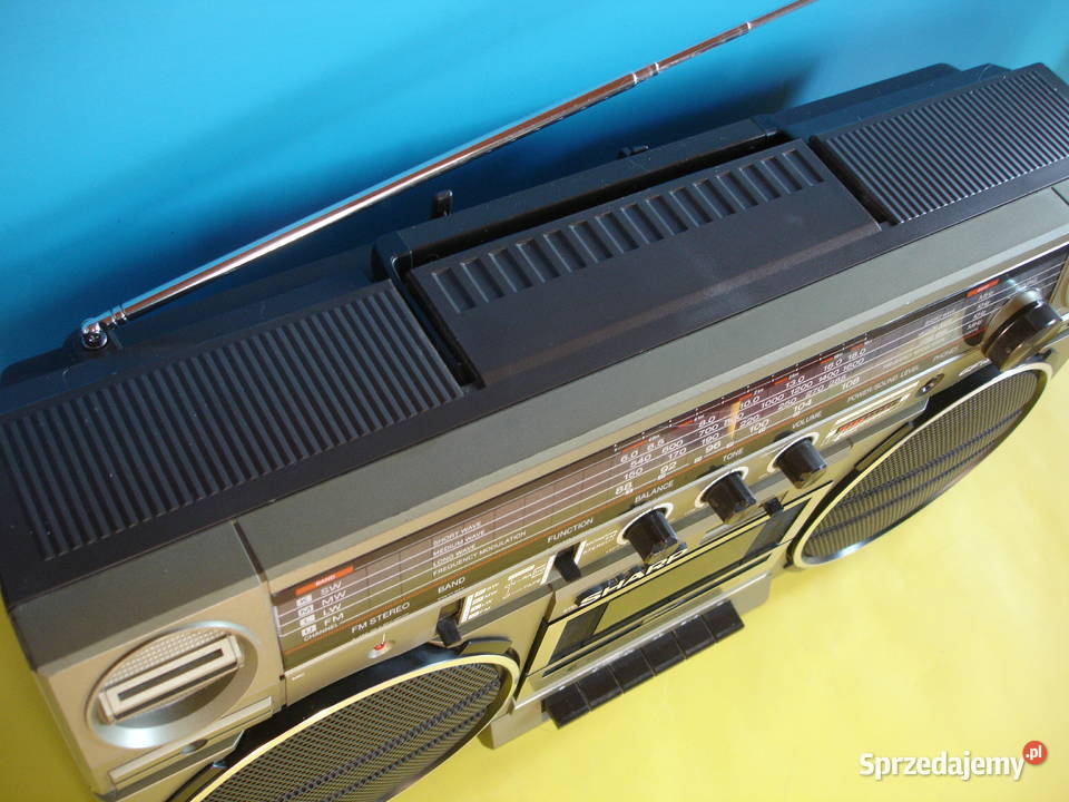 Radiomagnetofon SHARP GF5757HB lubuskie Zielona Góra