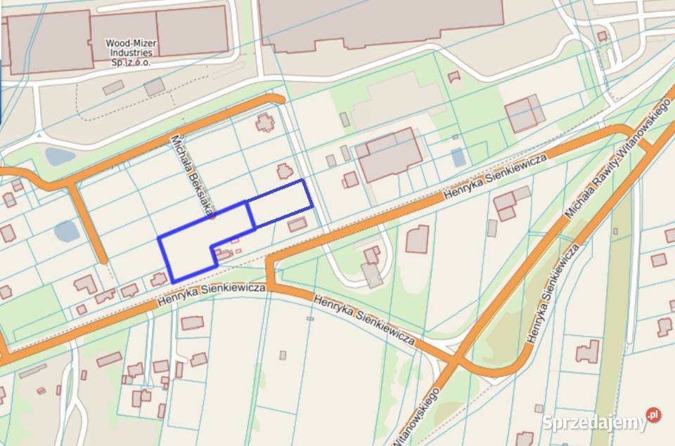 Sprzedam dwie działki w centrum Koła o pow 4406 Koło