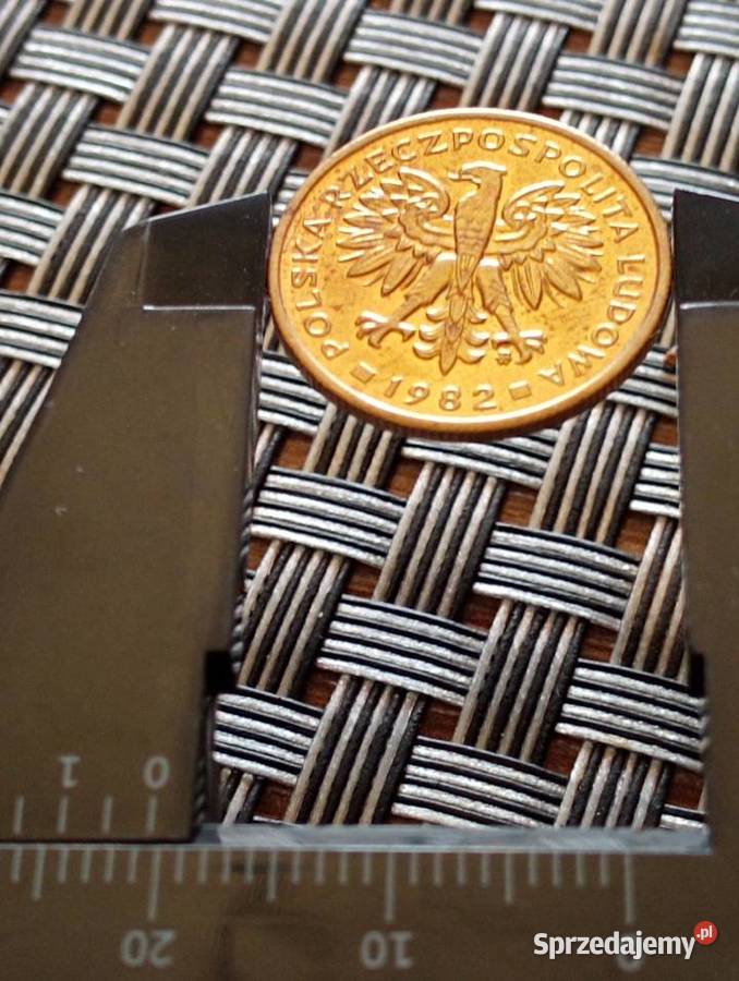 Sprzedam monete 2 zlote 1982 r mosiadz Numizmatyka Chełm sprzedam