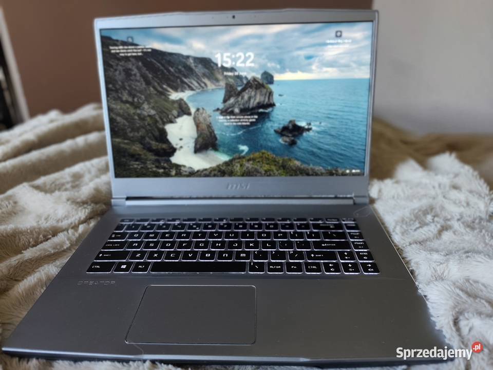 Laptop MSI CREATOR Łódź sprzedam