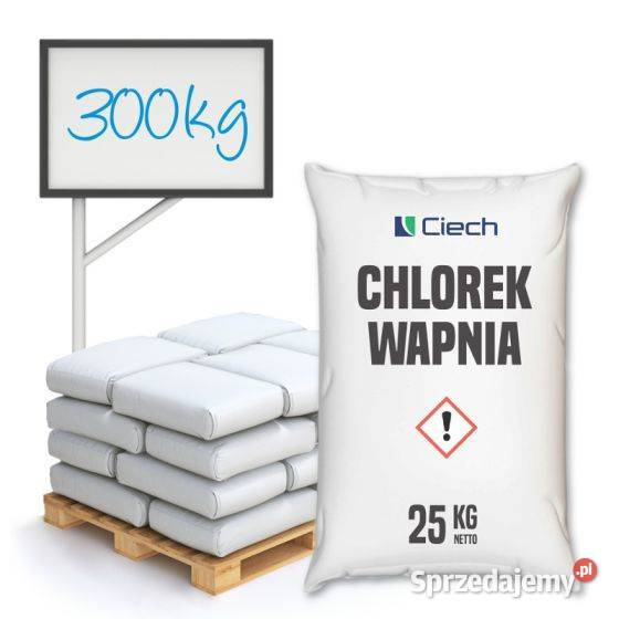 Chlorek wapnia 300 eko sól drogowa wysyłka Wrocław sprzedam