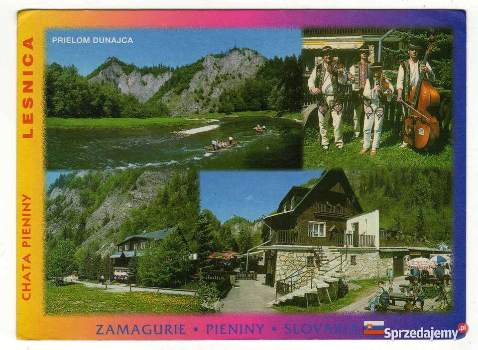 SŁOWACJA POCZTÓWKA WIELOWIDOKOWA Pocztówki i karty telefoniczne