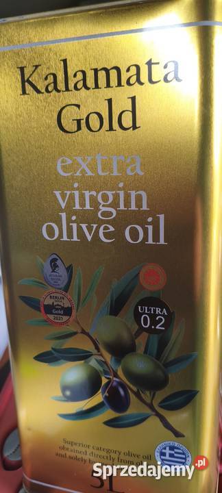 Grecka Oliwa z Oliwek Kalamata Gold 02 Rzepiennik Biskupi sprzedam