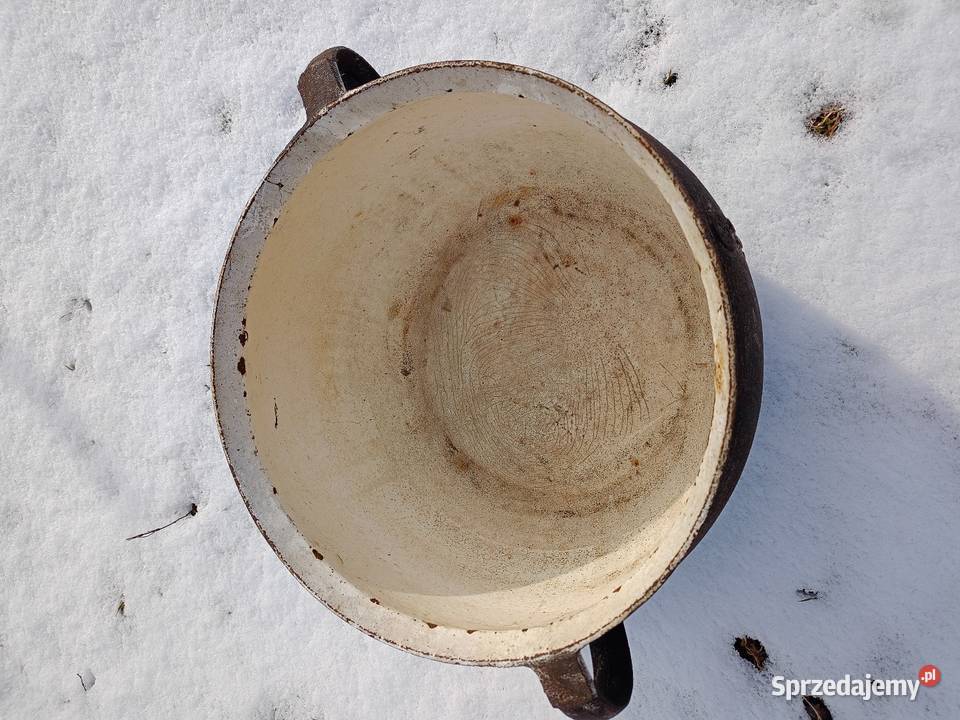 Żeliwny garnek Antyki