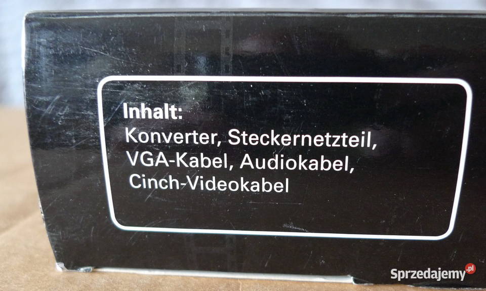 Konwerter V2V video do vga nowy podlaskie Białystok