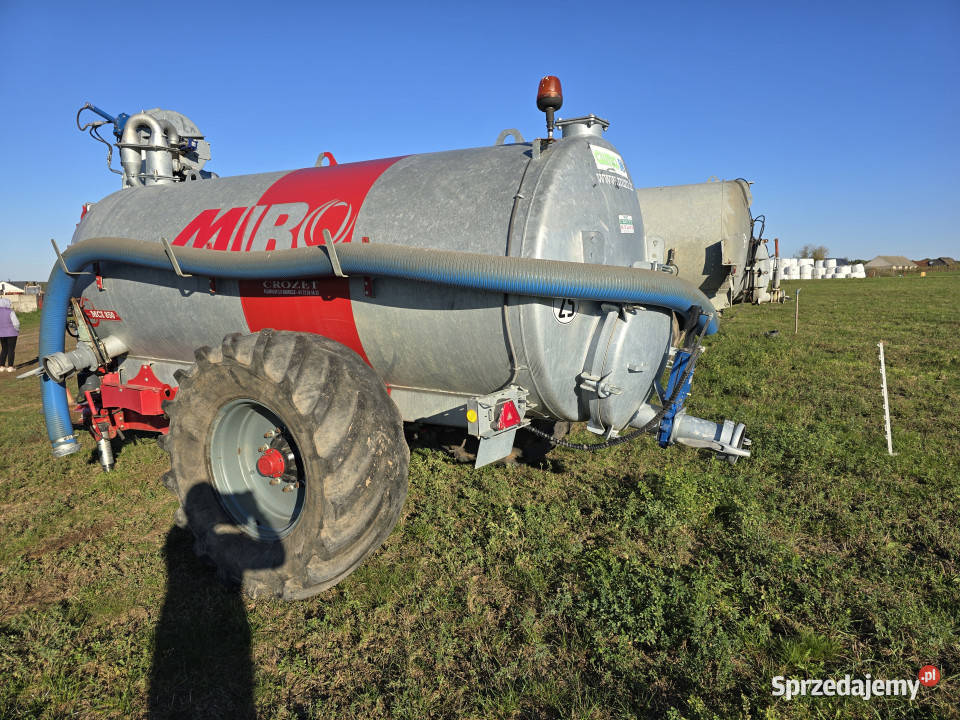 Wóz asenizacyjny SERMAP MIRO 100 REC 8500 L 2018 Baliki