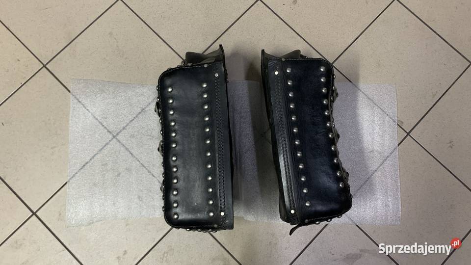 Sakwy Motocyklowe Skórzane Kawasaki Vulcan VN Brzeszcze sprzedam