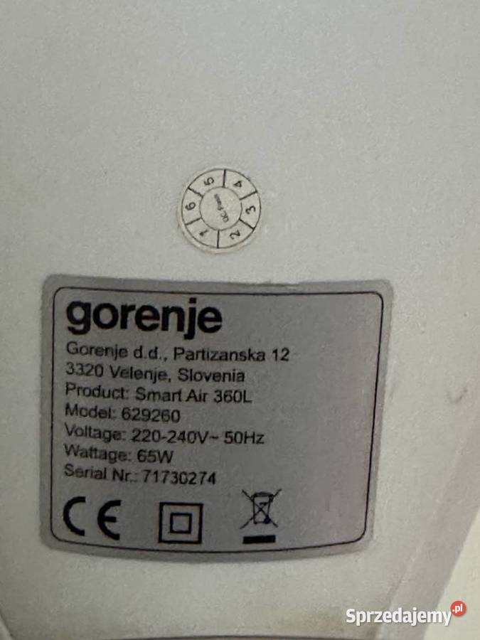 Wentylator wolnostojący SMART AIR 360 L Łódź
