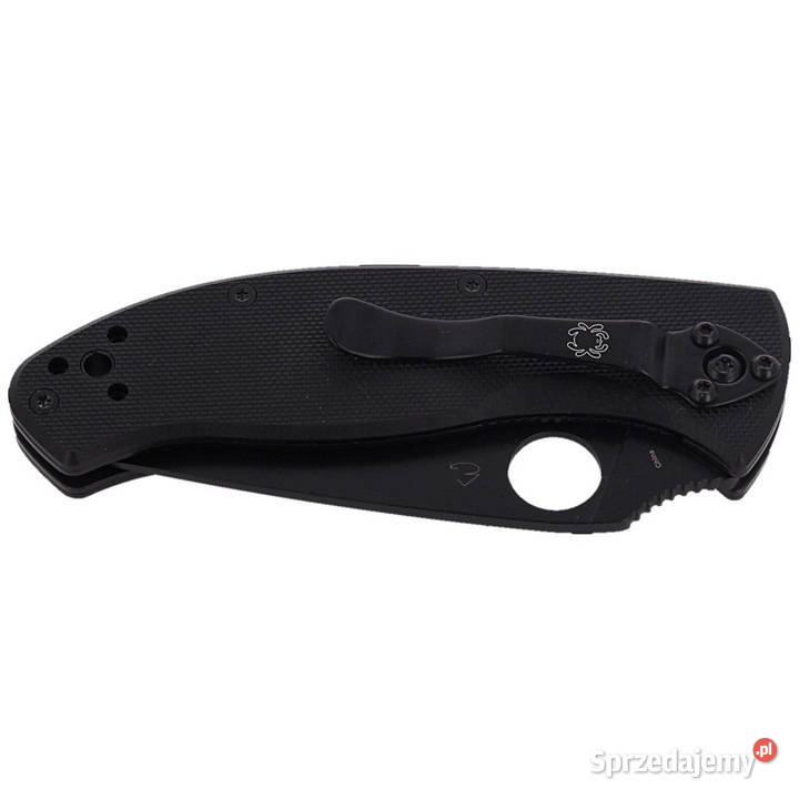 Nóż składany Spyderco Tenacious Black G10 Black Warszawa sprzedam