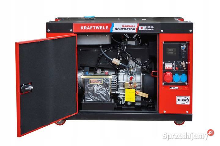 AGREGAT GENERATOR PRĄDOTWÓRCZY 18KVA PRZYCZEPA dolnośląskie Ząbkowice Śląskie