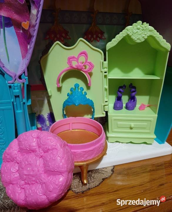 Domek Enchantimals z lalką i mebelkami śląskie sprzedam