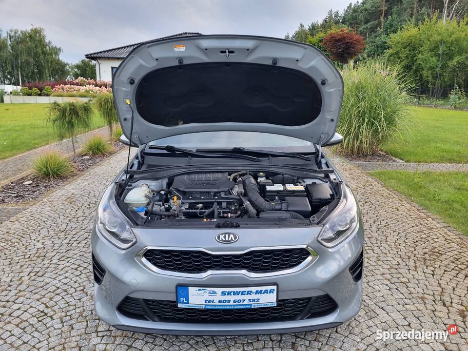 KIA CEED SalonPL 1WŁ 2021r 15GDi 160 135443 ABS łódzkie Sieradz