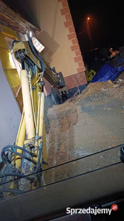 Koparko ładowarka Case 580G 4x4 małopolskie Dobczyce