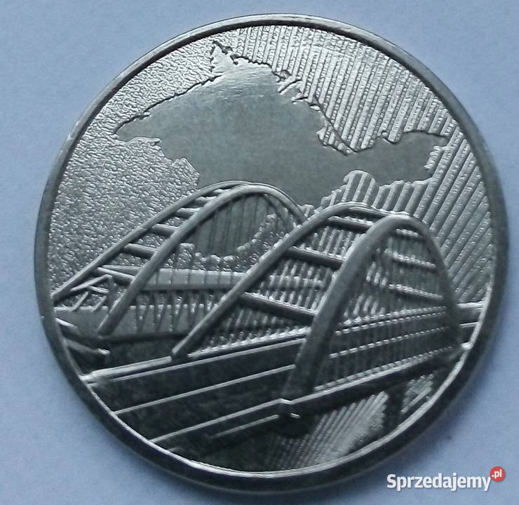 ROSJA5 RUBLI2019 r MOST KERCZEŃSKI Legionowo