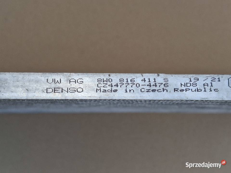 AUDI A4 B9 A5 F5 CHŁODNICA KLIMATYZACJI Skraplacze Bieleń