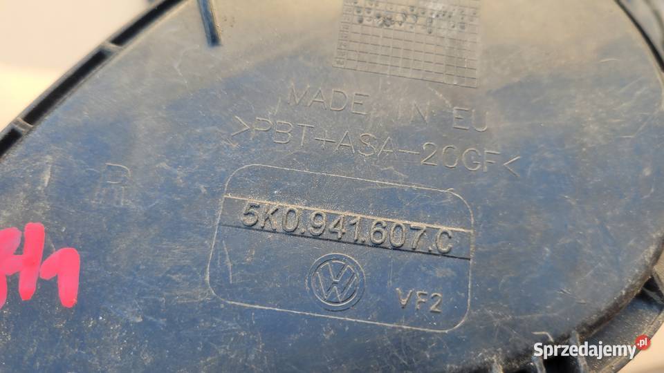 DEKIELEK ZAŚLEPKA REFLEKTORA LAMPY PRAWA VW GOLF Ruda Śląska