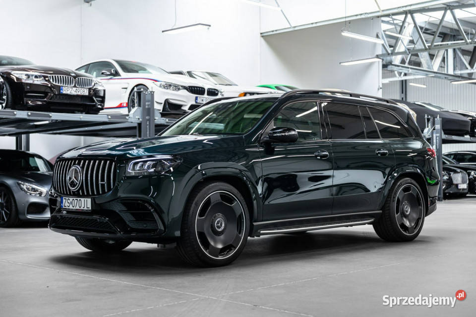 Mercedes GLS Klasa 63 AMG 612 Krajowy Zieleń Motoryzacja Węgrzce