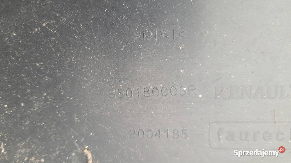 RENAULT GRAND SCENIC III HOKEJ SPOILER DOKŁADKA osobowe Ruda Śląska