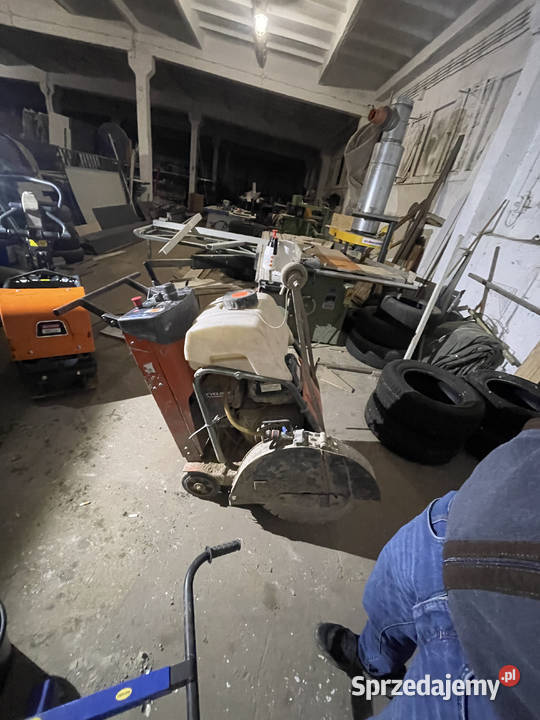 Przecinarka do betonu asfaltu Piła jezdna Gdańsk