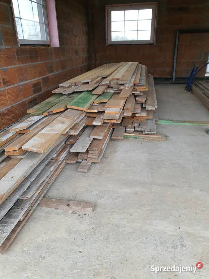Deski szalunkowe 25 mm Sprzedam 49 m3 Drewno konstrukcyjne Grodków