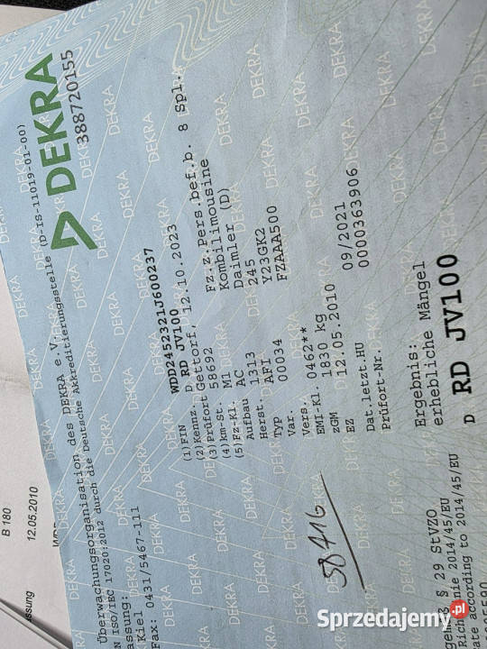 Mercedes B 180 63950 AUTOMAT zadbany PANORAMA Czarnków