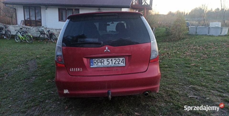 Mitsubishi Grandis Grandis podkarpackie Jawornik Ruski