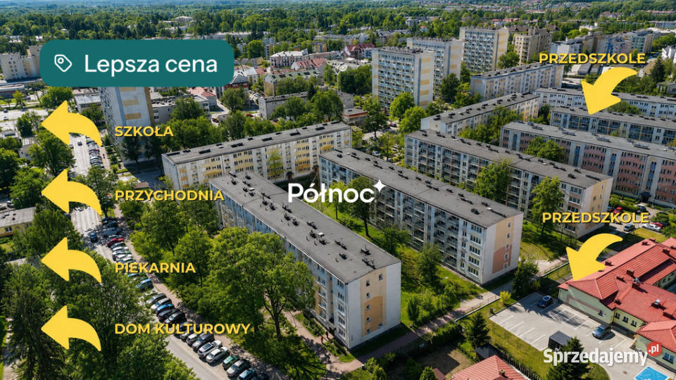 Komfortowe 2 pokoje z balkonem Skłodowskiej Sprzedaż lubelskie