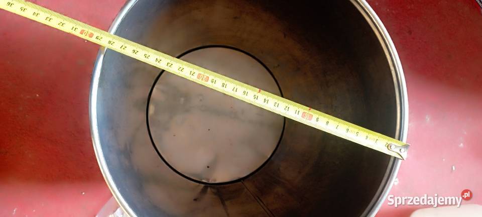 Kosz na śmieci 40 L ze stali nierdzewnej z lubuskie Żary