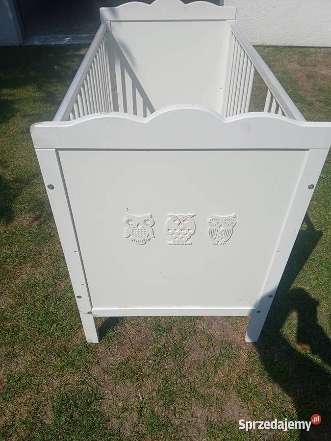Łóżeczko dziecięce białe Gorzkowice