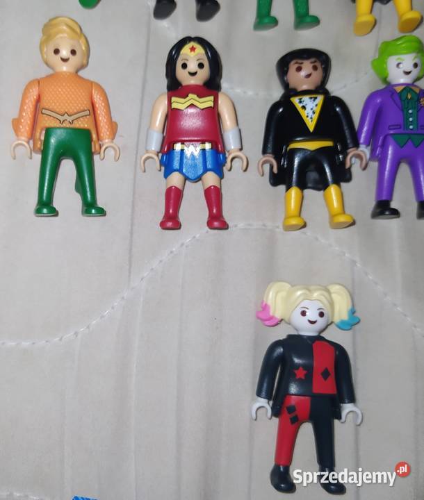 Figurki Playmobil DC 15 sztuk pomorskie Gdańsk sprzedam