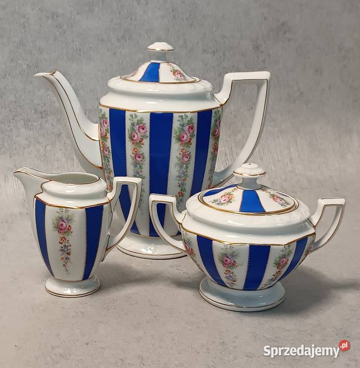 Środek Stołu ROSENTHAL Maria Styl ART DECO Porcelana i szkło