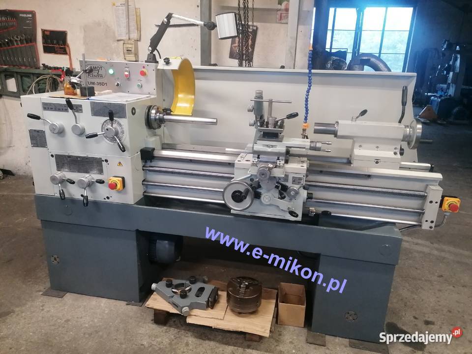 Tokarka Famot TUM 35 D1 generalnym remoncie kujawsko-pomorskie Lisi Ogon