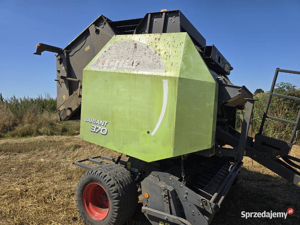 Prasa belarka Claas 370 Siatka Sznurek Rotor zachodniopomorskie
