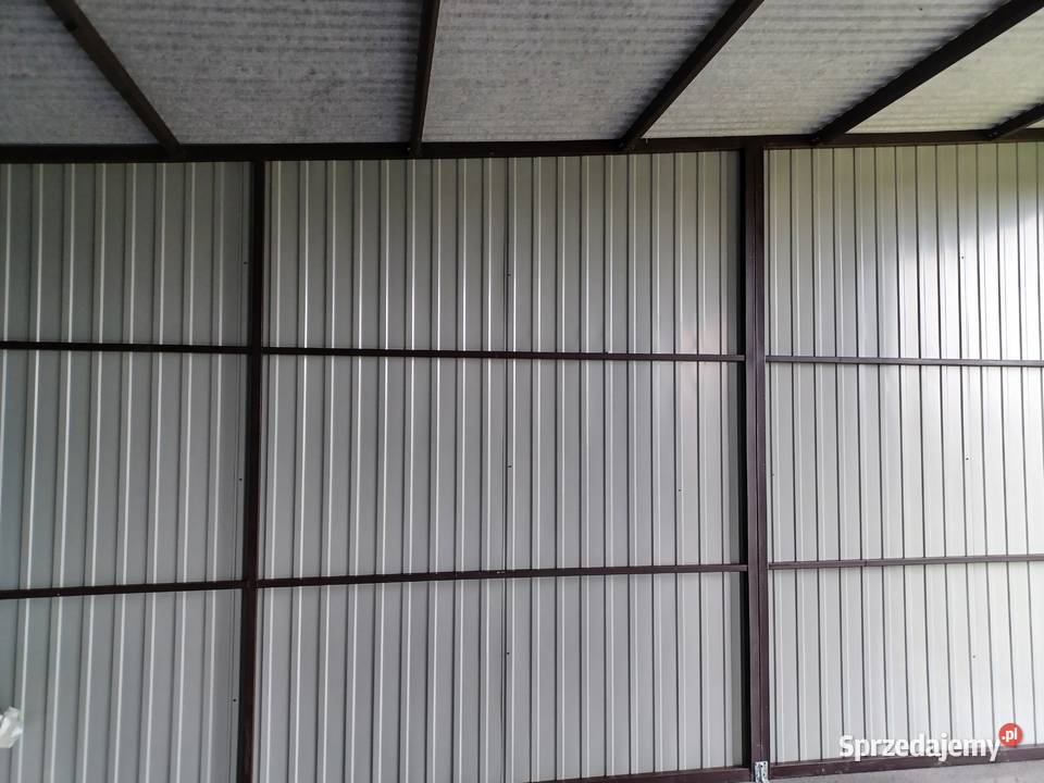 Garaż Blaszany MAGAZYN ROLNICZY Wiata Hala