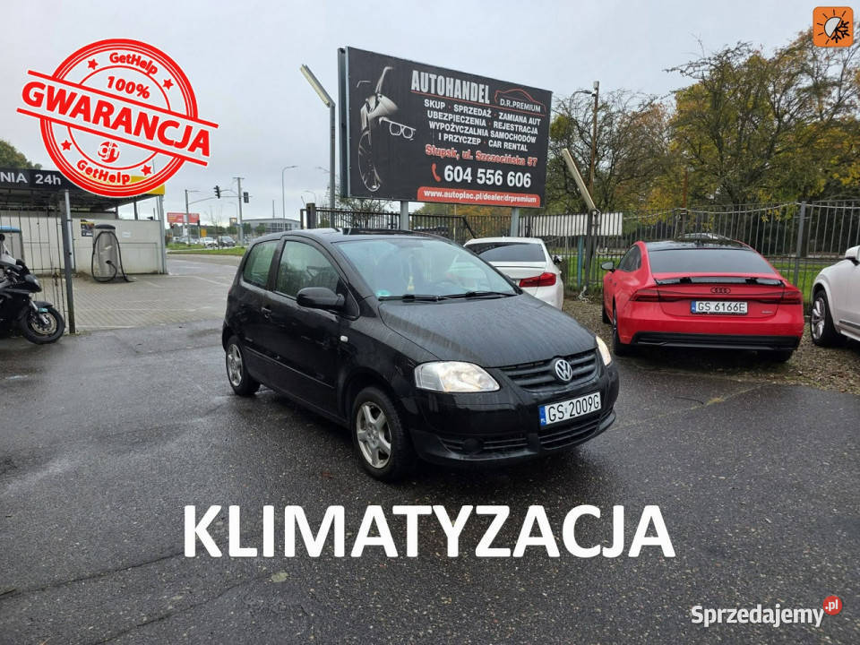 Volkswagen Fox 14 Benzyna 75 Klimatyzacja aluminiowe felgi Fox Słupsk