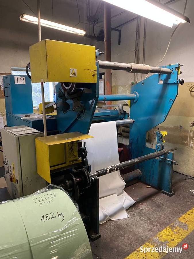 Maszyna do produkcji rolek termicznych Stargard