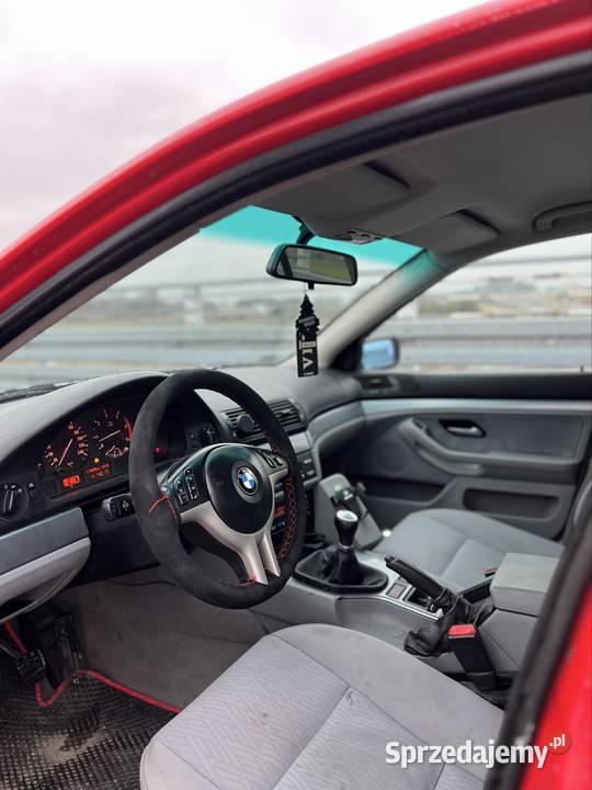 BMW E39 30d M57D30 manual Hellrot podlaskie Suwałki