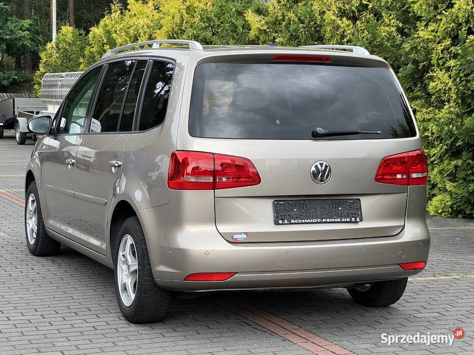 VW Touran 14 TSI 140 2012 r 7 osób wersja Style podlaskie Kolno