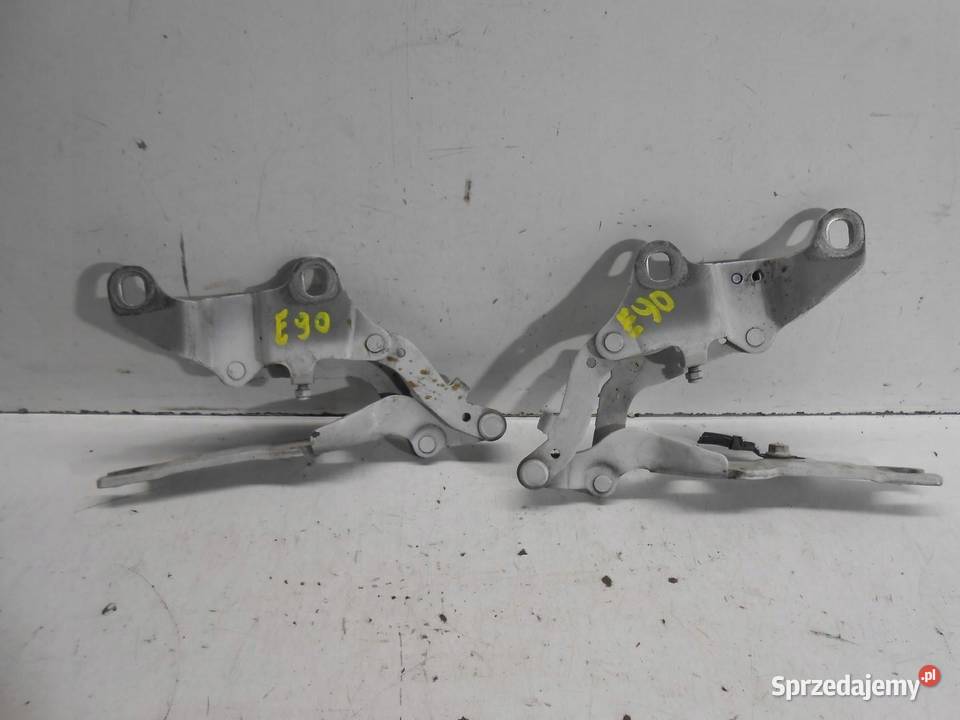 ZAWIAS ZAWIASY MASKI BMW E90 7115264 7115263 Zawiasy, bolce i prowadnice wielkopolskie