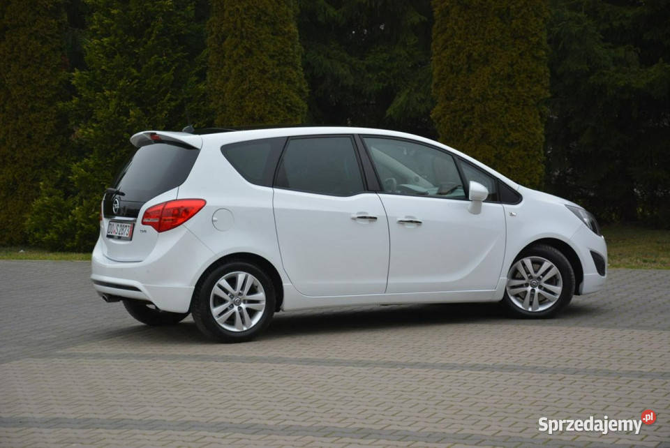 Opel Meriva Innovation Brązowe Skóry Kolorowa Ostrów Mazowiecka