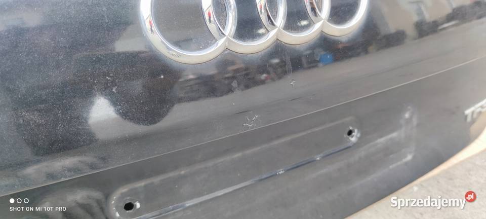 KLAPA TYLNA TYŁ AUDI A6 C7 SEDAN LZ9Y Klapy bagażnika Przystajń