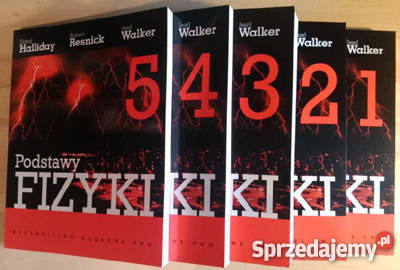 Fizyka Halliday Resnick Książki naukowe i popularnonaukowe