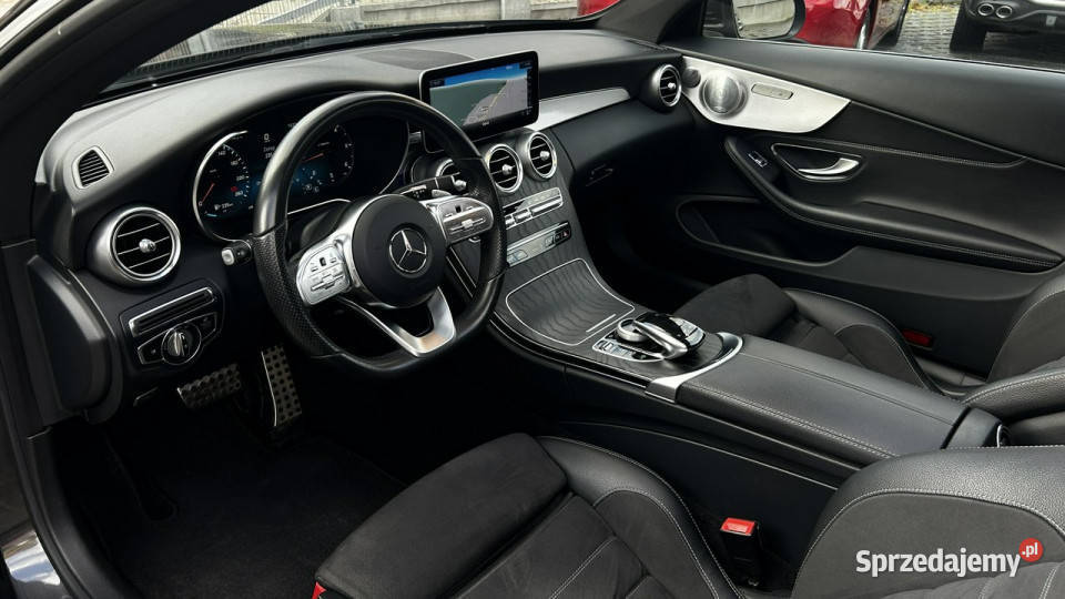 Mercedes C 220 C Coupe Lift 220D195 Virtual elektrycznie ustawiane fotele Gdynia