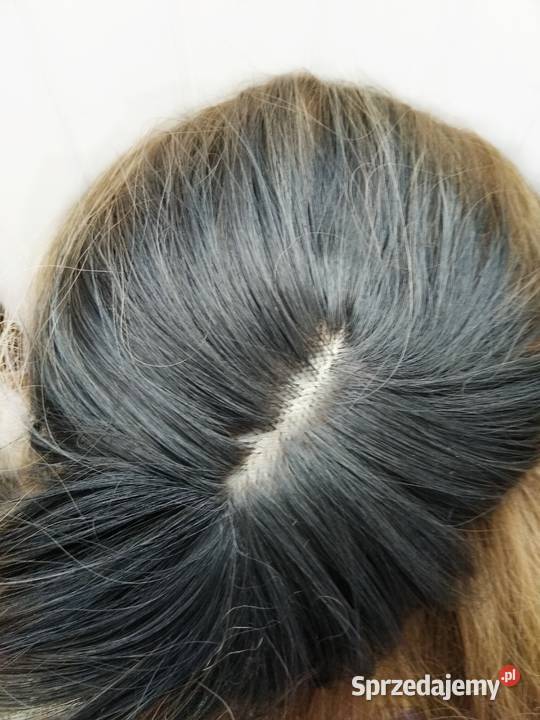 Peruka damska z odrostem grzywką i przedziałkiem Pozostałe Legionowo