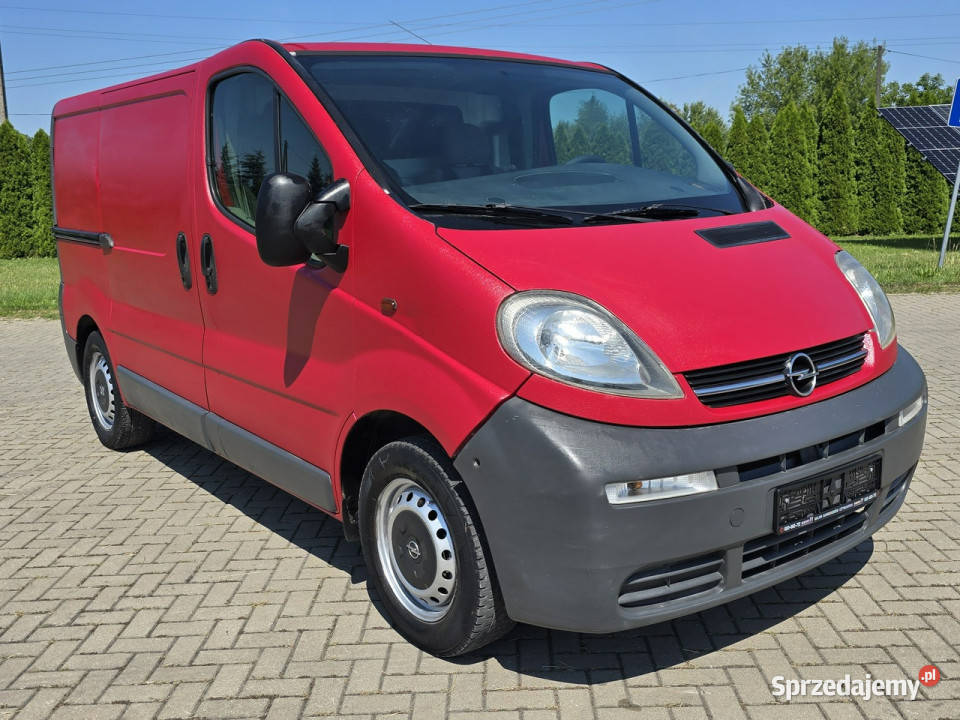 Opel Vivaro 19Diesel 101 6 BiegowyKontrola wspomaganie kierownicy