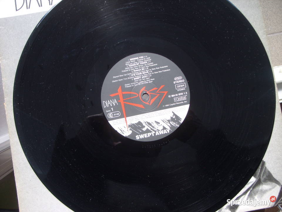 POP LP DIANA ROSSSWEPT AWAY 1984 R płyta winylowa Wołów