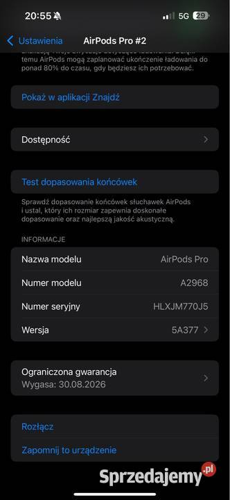 Słuchawki Air Pods Pro 2 Katowice